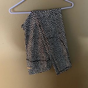 Excel leggings- black speckle